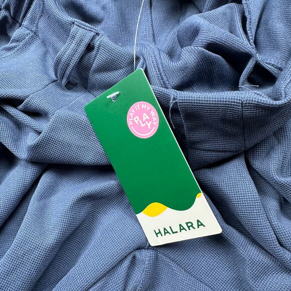 NWT Halara Flex High Waisted Plicated Side Pocket Wide Leg Work Pants Large - Picture 10 of 15